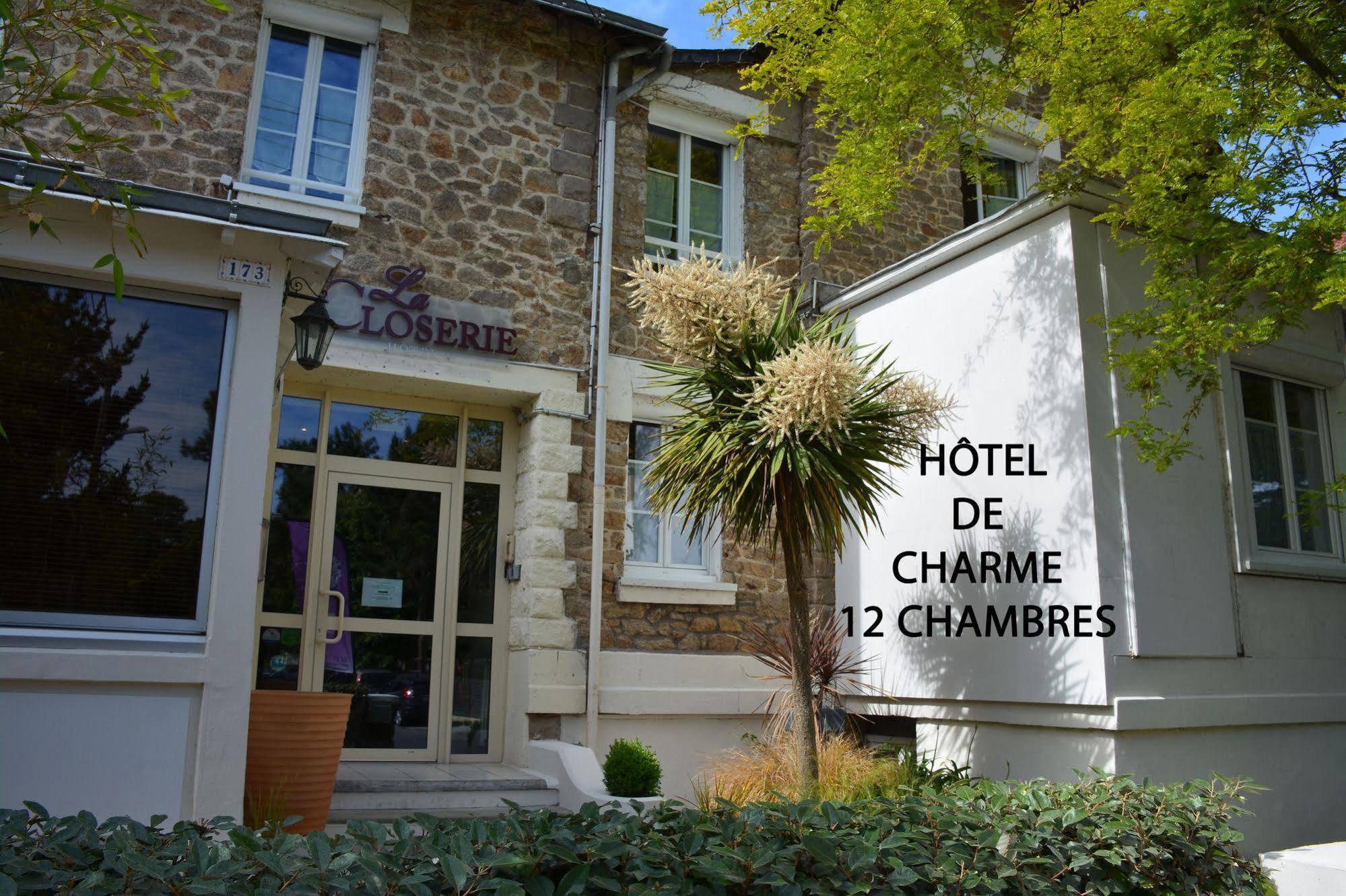 La Baule Logis Hotel La Closerie المظهر الخارجي الصورة